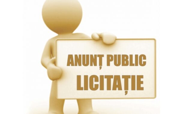 Anunt licitatie pentru închiriere