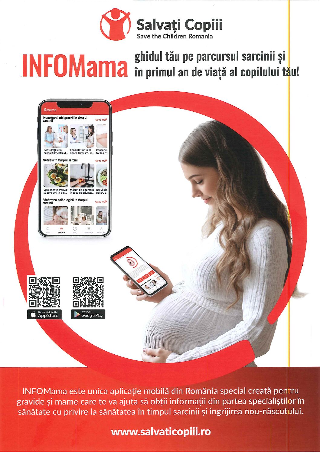 Aplicatie mobila InfoMAMA